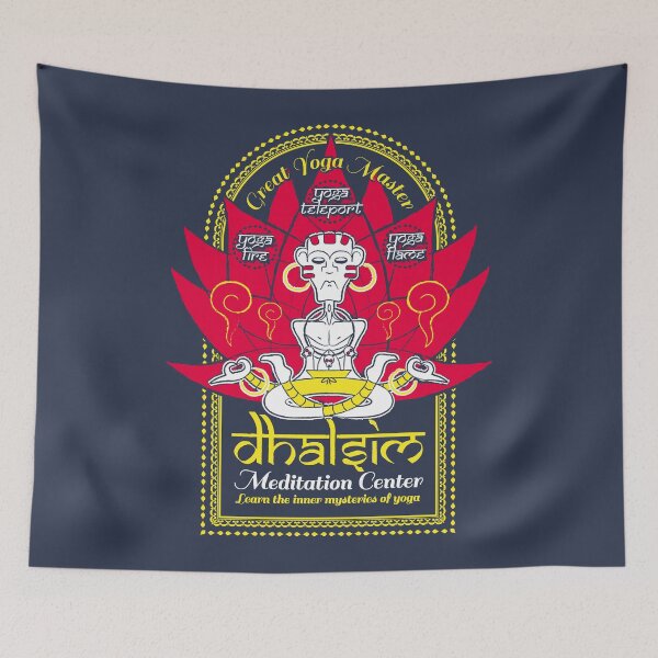 Item preview, Dhalsim Meditation Center designed and sold by mdmShirts.