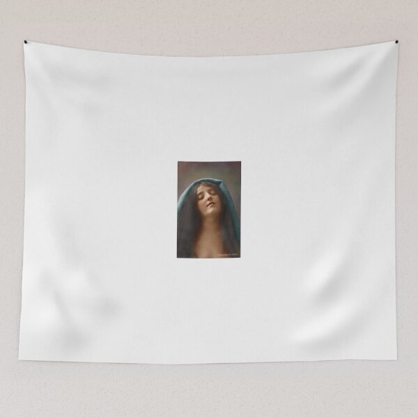 Item preview, Colorized Vintage Portrait of a Woman in Ecstasy circa 1910 designed and sold by lexmil.