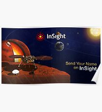 Mars InSight ⛔ HQ-Größe Poster