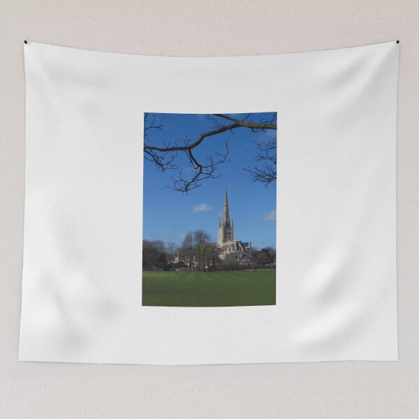 Item preview, Across the Sports Field; Norwich Cathedral designed and sold by wiggyofipswich.