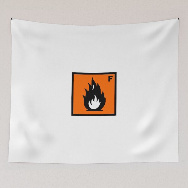 Item preview, Flammable symbol designed and sold by Technokrat.
