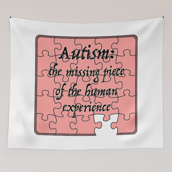 Item preview, Autism: The Missing Piece designed and sold by AutisticBanshee.