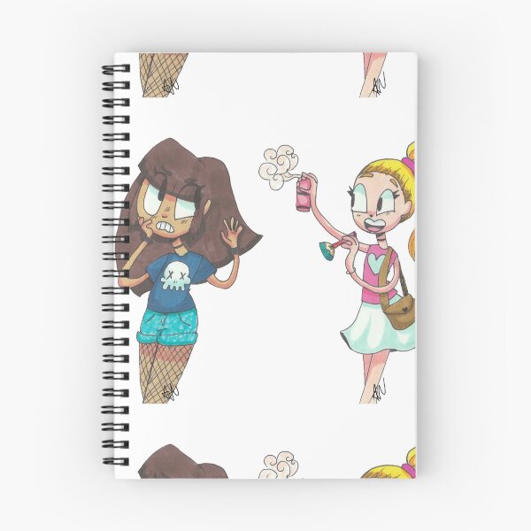 Item preview, 2 cartoon girls (transparent background) designed and sold by UnicornDaya.