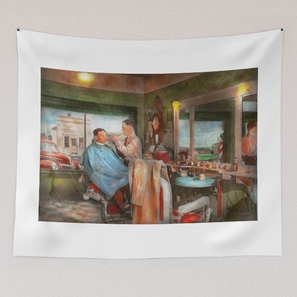 Item preview, Barber - Getting a trim 1942 designed and sold by Mike Savad Photography.