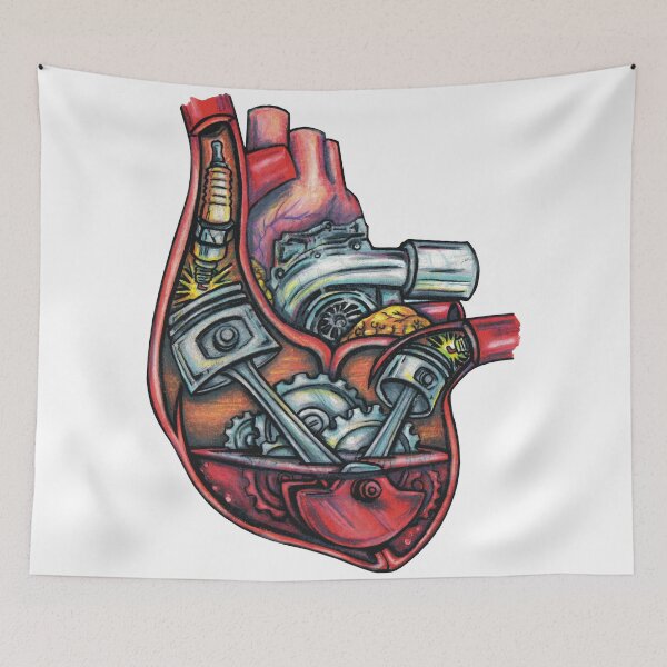 Item preview, Motor Heart designed and sold by eddiehollomon.