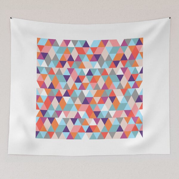 Item preview, Retro Triangles Pattern designed and sold by Karen Banson.
