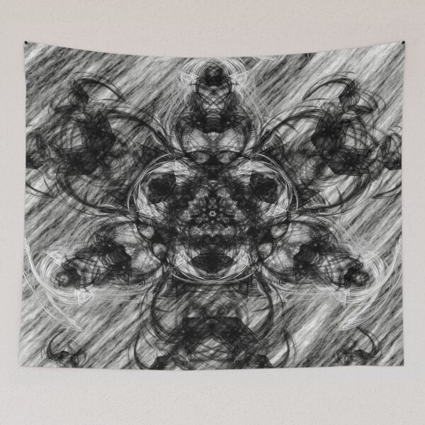 Item preview, Majestic Scribble Symmetrical Abstract designed and sold by Printpix.