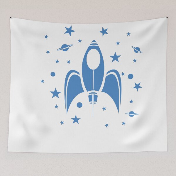 Item preview, Rocket Blue designed and sold by jhojho.