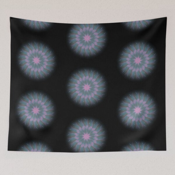 Item preview, Flower Fan Vignette. (Black) designed and sold by MindTravel.