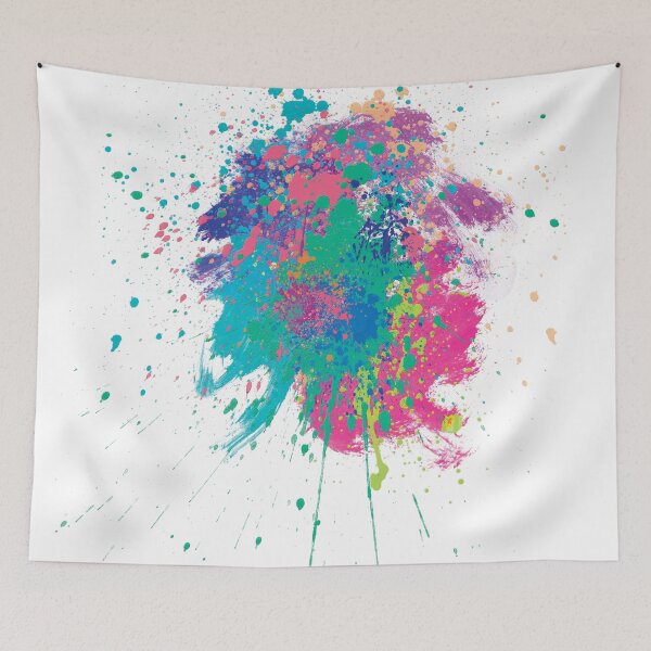 Aperçu de l'œuvre Pastel Paint Splash créée et vendue par RIARTS.
