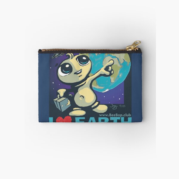 Item preview, BeeBop the Alien- I Love Earth designed and sold by Jay Kenton Manning.