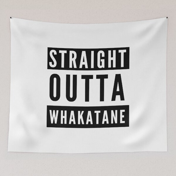 Item preview, Straight Outta Whakatane designed and sold by flylikeakiwinz.