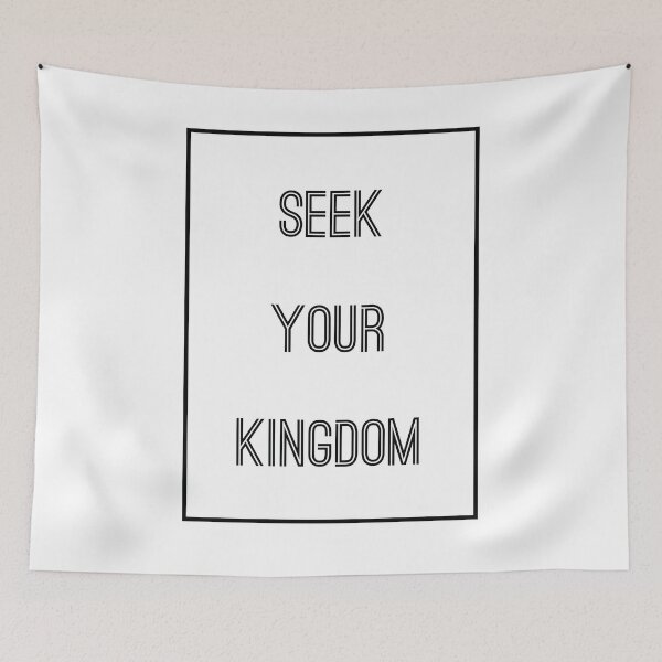Item preview, SEEK YOUR KINGDOM - Kings Kaleidoscope - Christian designed and sold by Mtfotografy.