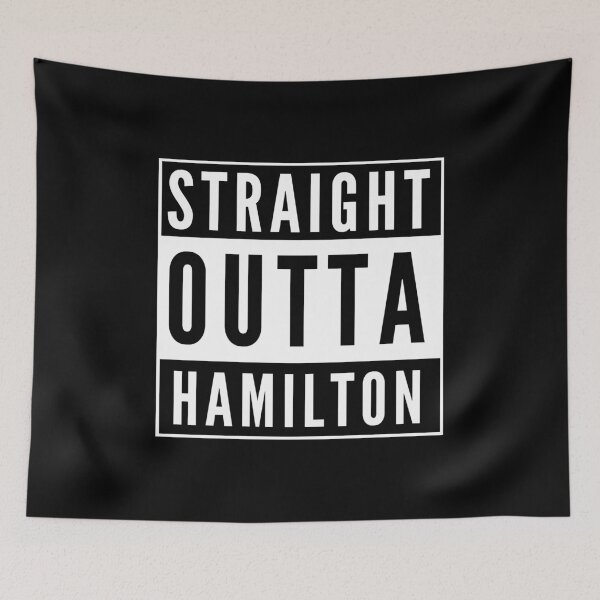 Item preview, Straight Outta Hamilton designed and sold by flylikeakiwinz.