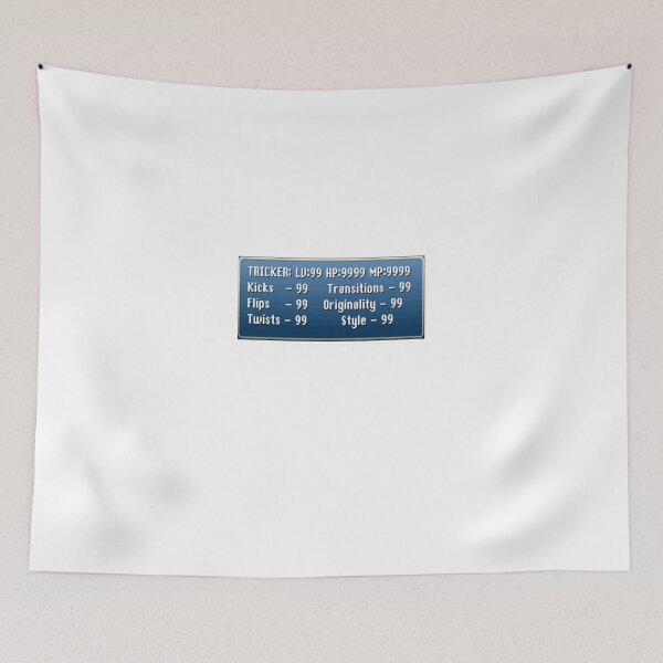 Item preview, Tricking Stats - Final Fantasy Style designed and sold by joeyboca.