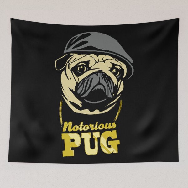 Item preview, Notorious Pug designed and sold by NoyaKoya.
