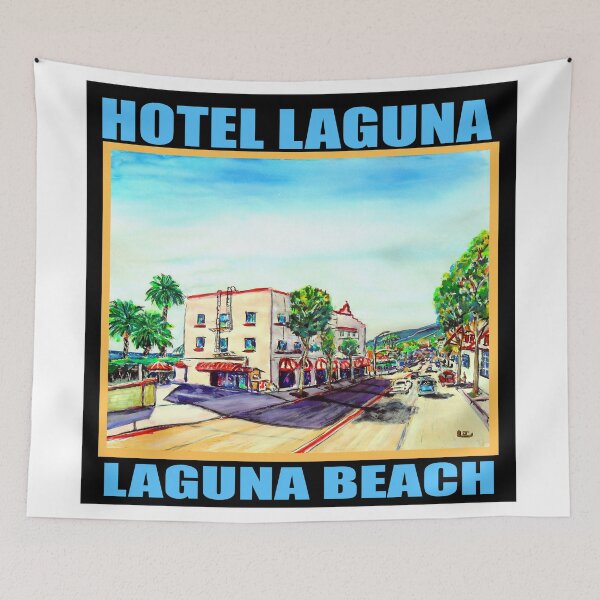 Item preview, Hotel Laguna designed and sold by ArtbyLeclerc.