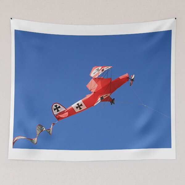 Aperçu de l'œuvre Red Baron biplan cerf-volant créée et vendue par FranWest.