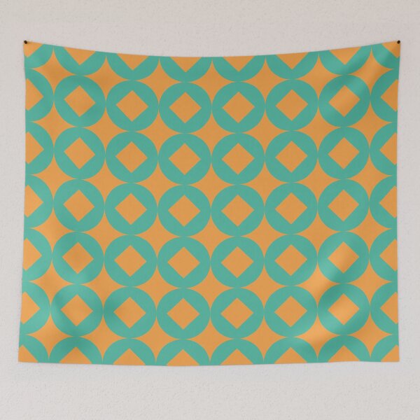 Item preview, Light green n light orange pattern designed and sold by CalebTCortes.