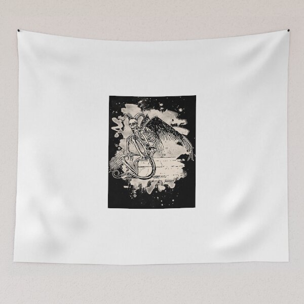 Item preview, Sitting Demon - bleached white designed and sold by Bela-Manson.