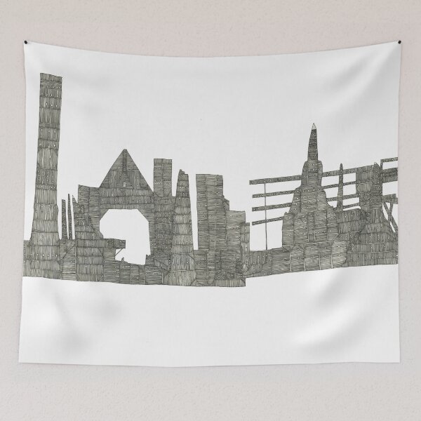 Item preview, Big Complicated Block of Flats  designed and sold by LotteFisher.