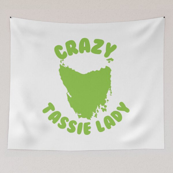 Item preview, Crazy Tassie Lady designed and sold by jazzydevil.