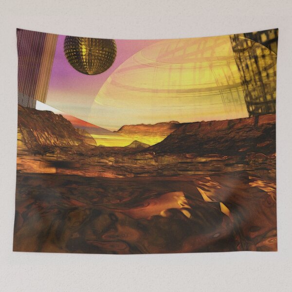 Item preview, Alien Landscape # 1 designed and sold by Benedikt Amrhein.