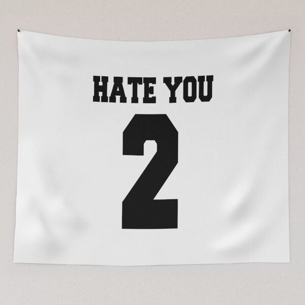 Item preview, Hate you too - version 1 - black designed and sold by Supreto.