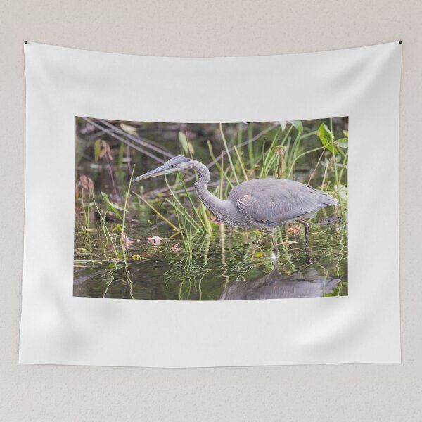 Item preview, A lone Great Blue Heron designed and sold by Josef Pittner.