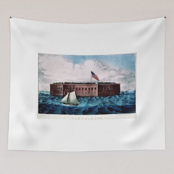 Item preview, Fort Sumter - Charleston Harbor, S.C. - 1870 designed and sold by CrankyOldDude.