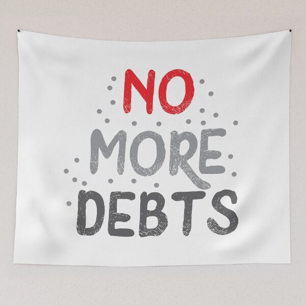 Item preview, No more DEBTS designed and sold by jazzydevil.