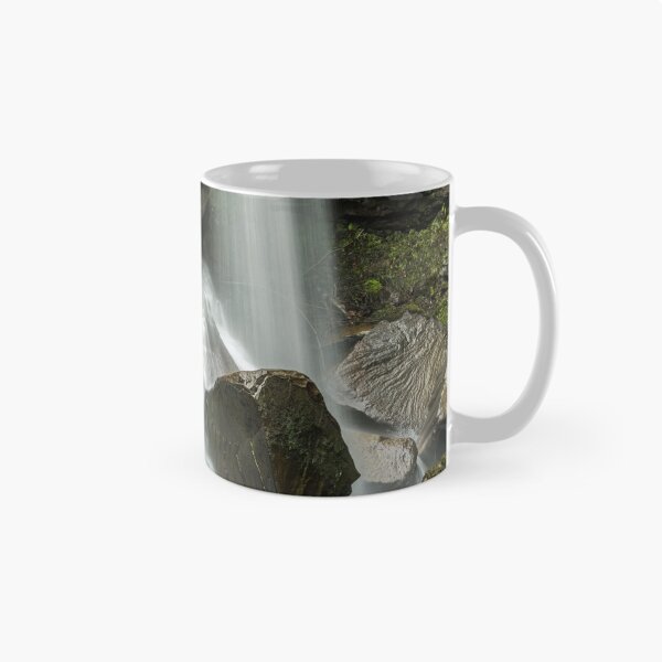 Item preview, A close up photo of the base of the Melincourt Waterfall near Resolven in the Vale of Neath South Wales designed and sold by Cameranick.