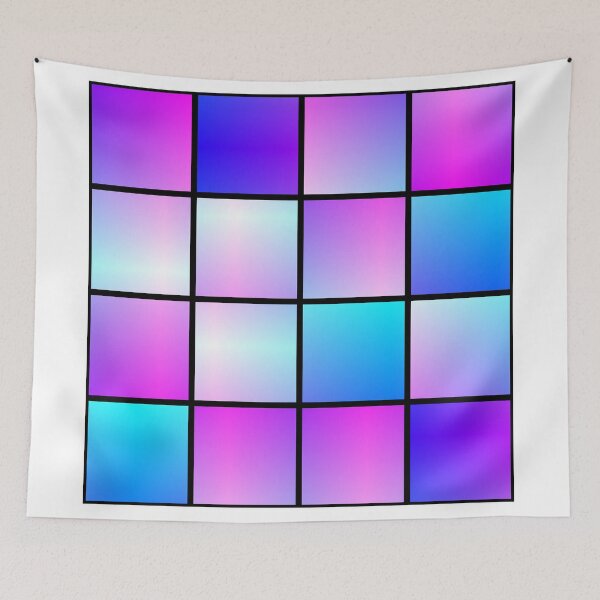 Item preview, Gradient squares pattern designed and sold by lalylaura.
