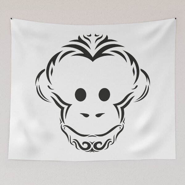 Item preview, Tribal Monkey designed and sold by MarcoCapra89.