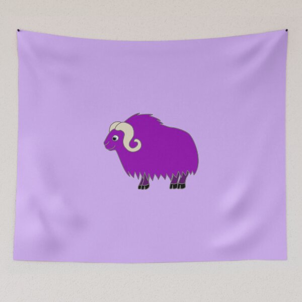 Item preview, Purple Buffalo with Horns designed and sold by Grifynne.
