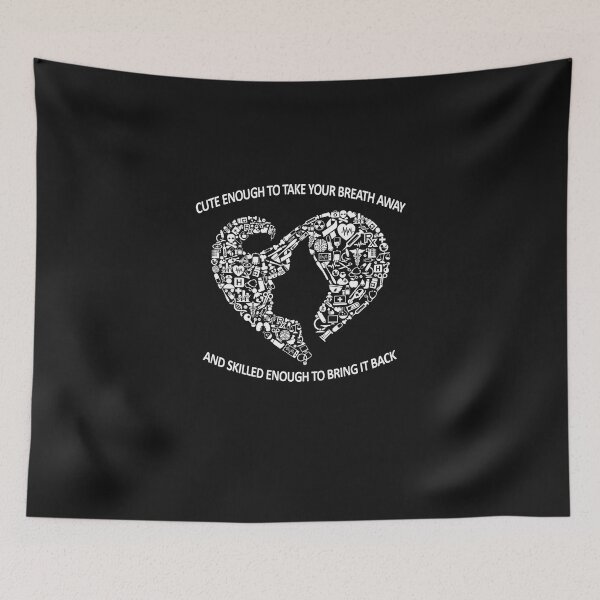 Item preview, Cute enough to take your breath away and skilled enough to bring it back designed and sold by trendism.