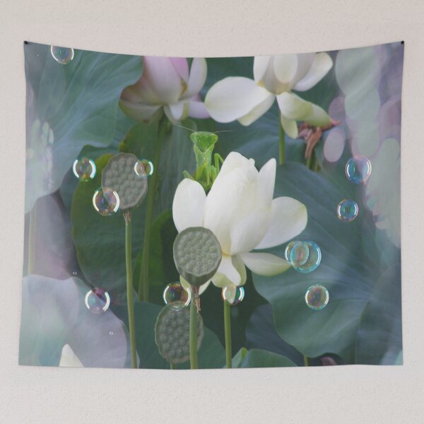 Item preview, Lotus with Mantis designed and sold by LuciaS.