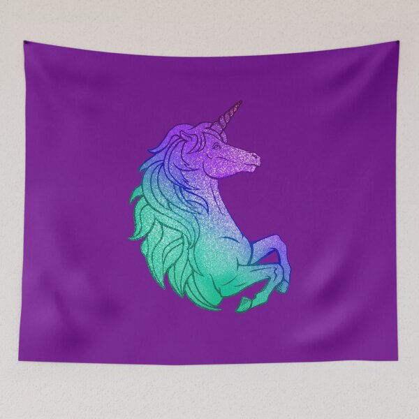 Artikelvorschau, Funkelnde Rainbow Einhorn entworfen und verkauft von TeaTimeIsOver.