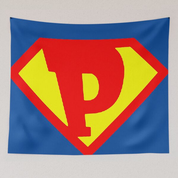 Item preview, P Super designed and sold by MonogramMonkey.