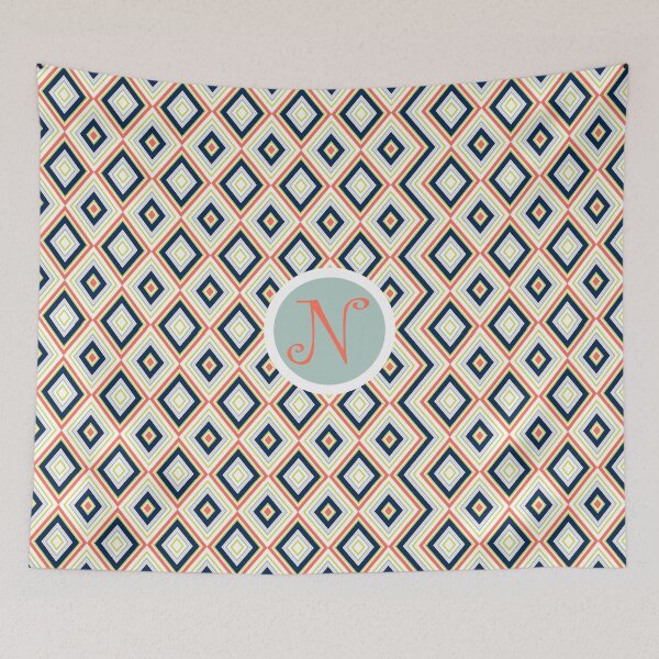 Item preview, N Simple designed and sold by MonogramMonkey.