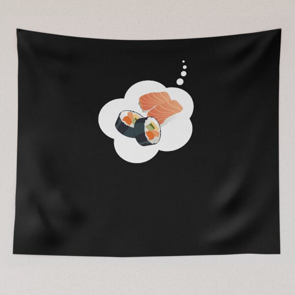 Item preview, Sushi thought bubble I love sushi I love sushi designed and sold by ChrisFeil.