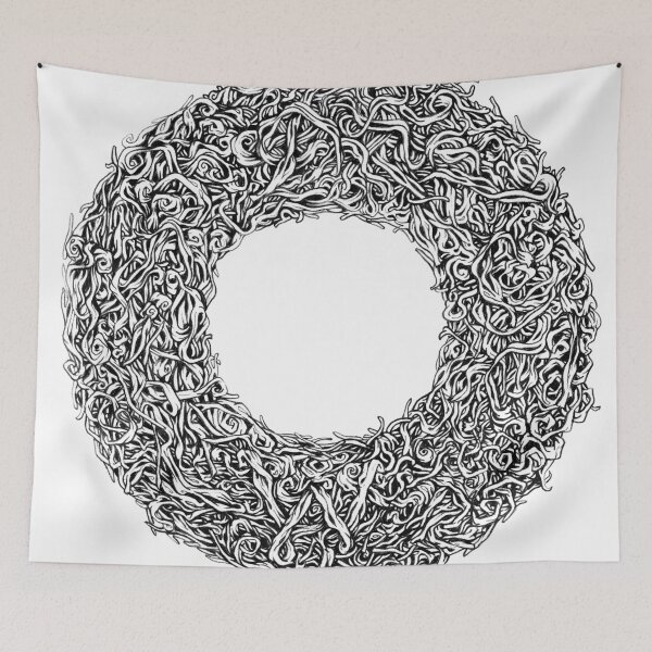 Item preview, vegetal circle designed and sold by Pepe Psyche.