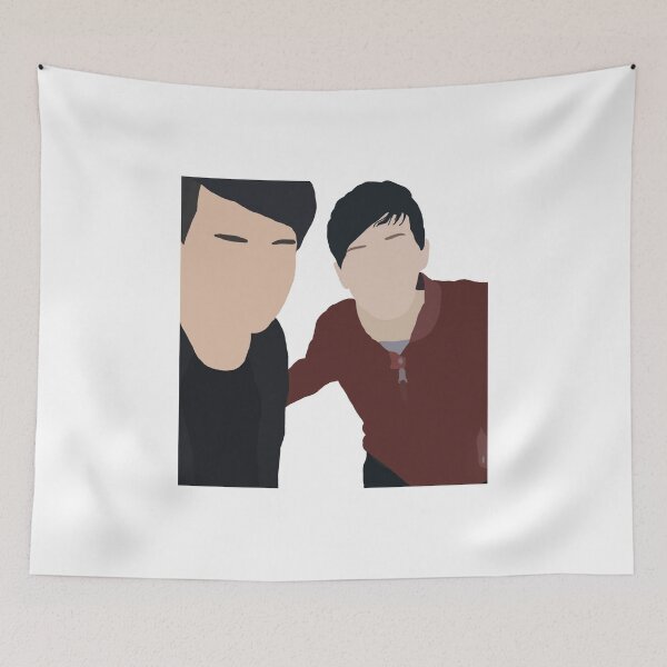 Item preview, Dan and Phil designed and sold by Tishisnotonfire.