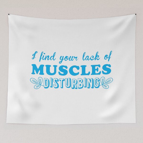 Item preview, I find your lack of muscles disturbing designed and sold by jazzydevil.