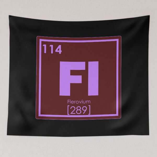 Item preview, Flerovium chemical element designed and sold by tony4urban.