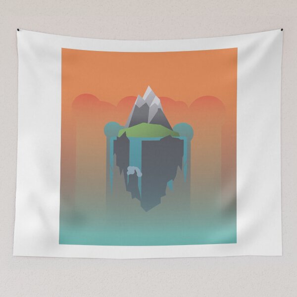 Item preview, Lone Mountain (Sunset) designed and sold by DarumaCreative's Shop.
