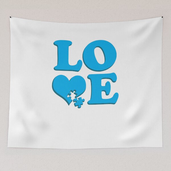 Item preview, Love Puzzle Heart - Autism Awareness T-Shirts designed and sold by gillisgraphics.