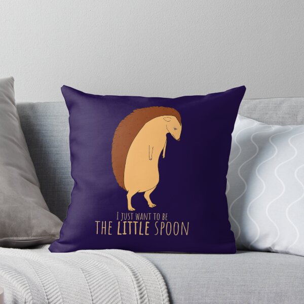 Item preview, Hedgehog - I just want to be the little spoon (light text) designed and sold by index-match.
