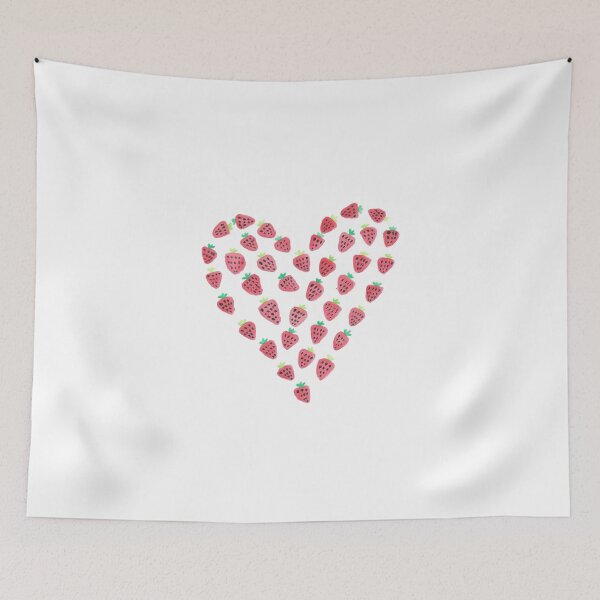 Item preview, Strawberry Heart designed and sold by Ravanna Lotus.