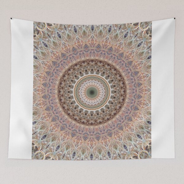 Item preview, Mandala in brown and gray tones designed and sold by JBlaminsky.